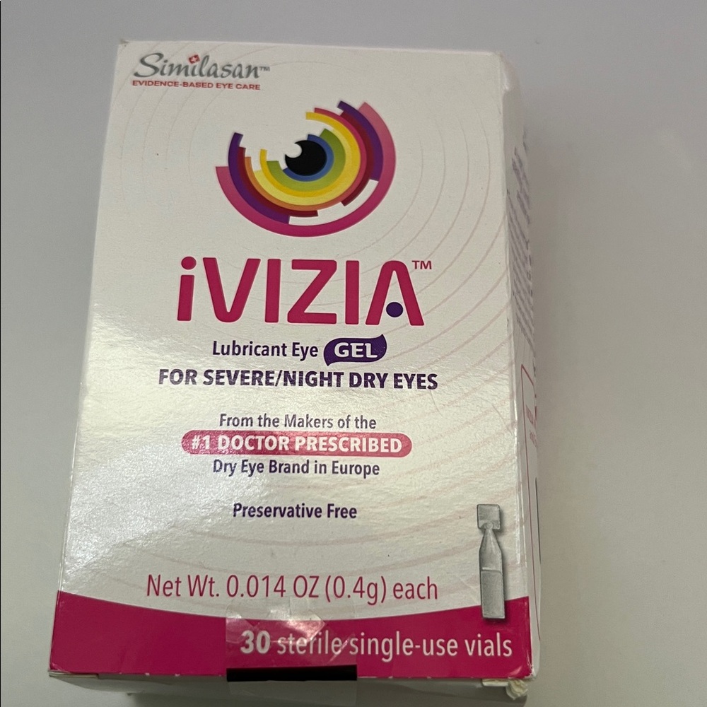 Similasan iVizia lubricant eye gel nighttime